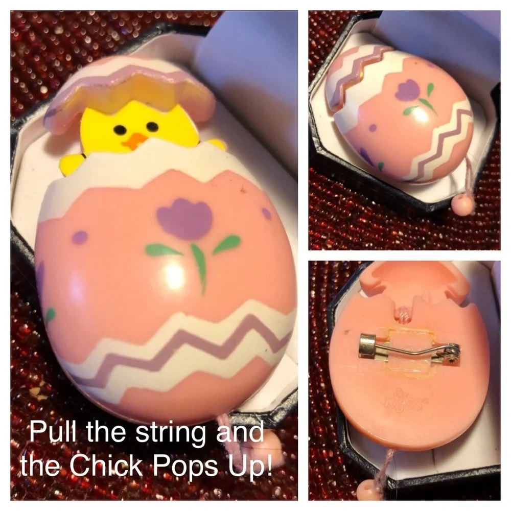 MVintage Easter Egg Chick